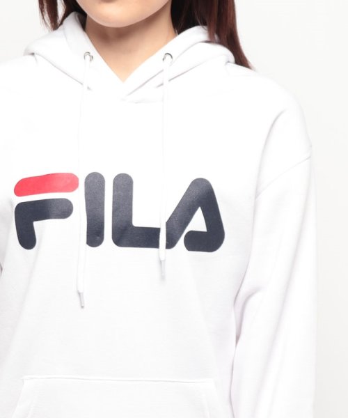 FILA(フィラ)/裏起毛 デカロゴ プルパーカー/img03