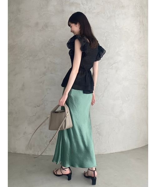 サテンナロースカート サテンナロースカート サテンナロースカート WSO1682131726(12870円)