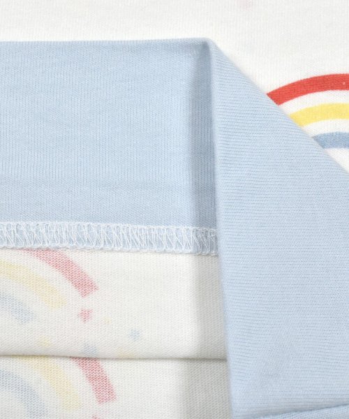 SLAP SLIP(スラップスリップ)/【お揃い】総柄プリント裾配色切り替えTシャツ(80~130cm)/img19