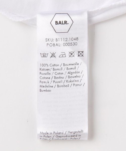 B'2nd(ビーセカンド)/BALR./ボーラー/BRAND STRAIGHT T－SHIRT/正規商品/img11