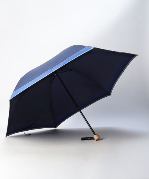 agnes b. (アニエスベー)/agnes b.（アニエスベー）　バイカラー柄 折りたたみ雨傘/img01