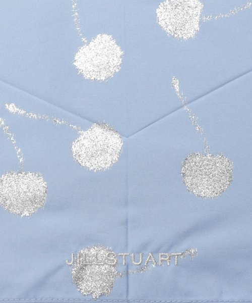 JILL STUART(ジル スチュアート)/JILL STUART（ジル スチュアート）ラメチェリー柄 折り畳み雨傘/img04