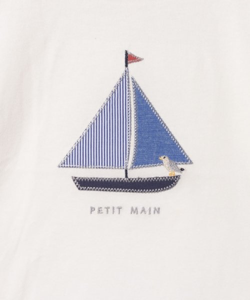 petit main(プティマイン)/【接触冷感】サーフパッチワークTシャツ/img05