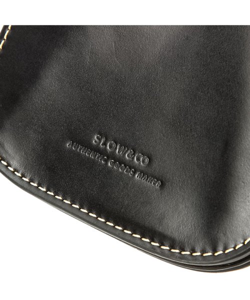 SLOW スロウ 財布 ミニ財布 小さい財布 ミニウォレット ネックウォレット メンズ レディース コードバン 本革 Cordovan SO877P Cordovan