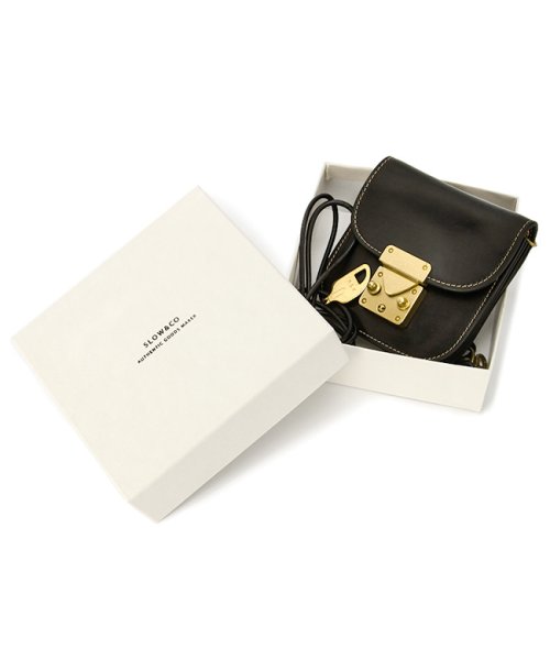 SLOW スロウ 財布 ミニ財布 小さい財布 ミニウォレット ネックウォレット メンズ レディース コードバン 本革 Cordovan SO877P Cordovan