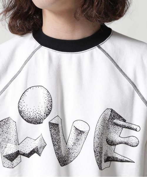 GARDEN(ガーデン)/Sasquatchfabrix./サスクワッチファブリックス/POLYHEDRON “LOVE” H/S SWEATSHIRT/img04