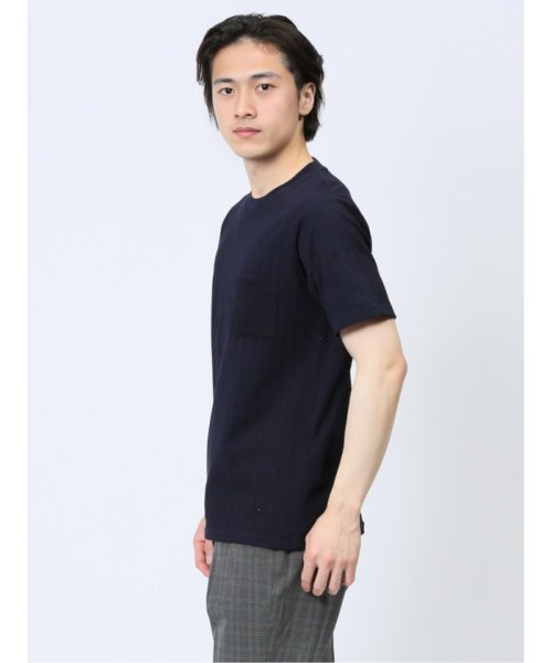 TAKA-Q(タカキュー)/カットサッカー クルーネック半袖Tシャツ メンズ Tシャツ カットソー カジュアル インナー トップス ギフト プレゼント/img20