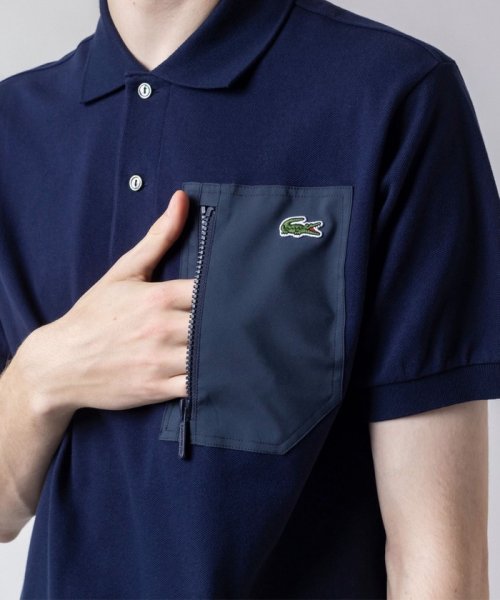 LACOSTE Mens(ラコステ　メンズ)/アウトドアジップポケット半袖ポロシャツ/img06