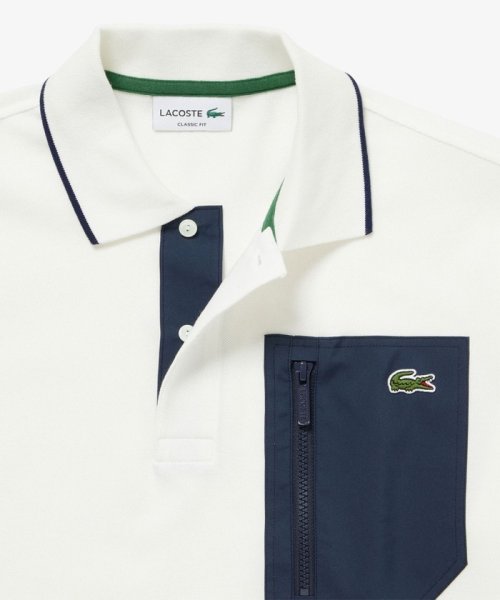 LACOSTE Mens(ラコステ　メンズ)/アウトドアジップポケット半袖ポロシャツ/img14