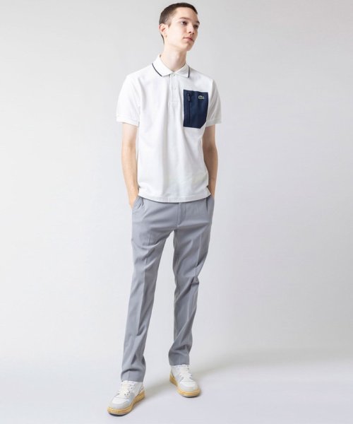 LACOSTE Mens(ラコステ　メンズ)/アウトドアジップポケット半袖ポロシャツ/img16