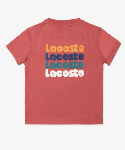LACOSTE KIDS(ラコステ　キッズ)/ポップフォントロゴネームバックプリントTシャツ/img03