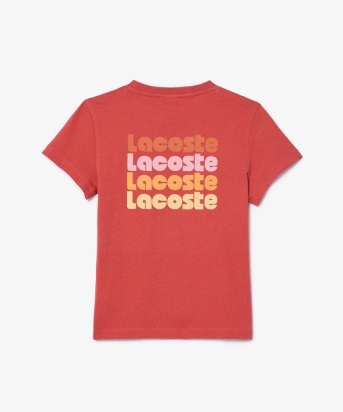 LACOSTE KIDS(ラコステ　キッズ)/ポップフォントロゴネームバックプリントTシャツ/img07