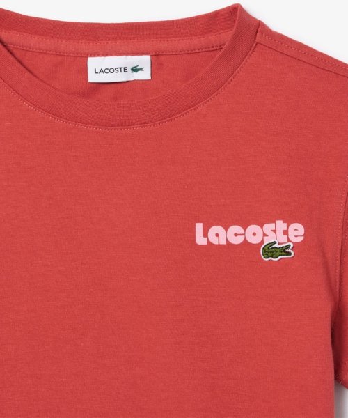 LACOSTE KIDS(ラコステ　キッズ)/ポップフォントロゴネームバックプリントTシャツ/img08