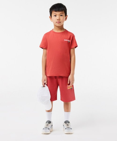 LACOSTE KIDS(ラコステ　キッズ)/ポップフォントロゴネームバックプリントTシャツ/img09