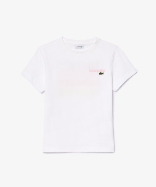 LACOSTE KIDS(ラコステ　キッズ)/ポップフォントロゴネームバックプリントTシャツ/img10