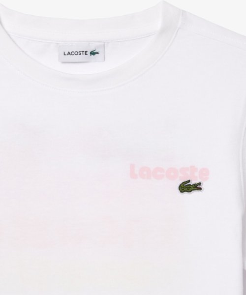 LACOSTE KIDS(ラコステ　キッズ)/ポップフォントロゴネームバックプリントTシャツ/img11
