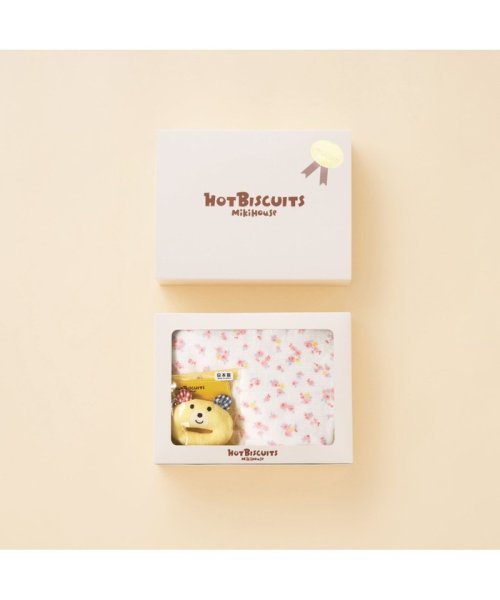 MIKI HOUSE HOT BISCUITS(ミキハウスホットビスケッツ)/ガーゼバスタオル＆ラトルセット【BOX付き】/img18