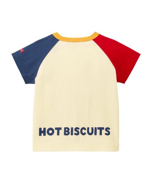 MIKI HOUSE HOT BISCUITS(ミキハウスホットビスケッツ)/顔ドン ラグラン半袖Tシャツ＆顔ドン ハーフパンツセット【BOX付き】/img04