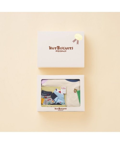 MIKI HOUSE HOT BISCUITS(ミキハウスホットビスケッツ)/ワンポイント半袖Tシャツ＆ローカットソックスセット【BOX付き】/img20