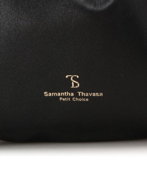 Samantha Thavasa Petit Choice(サマンサタバサプチチョイス)/レザーシンプル巾着バッグ/img05
