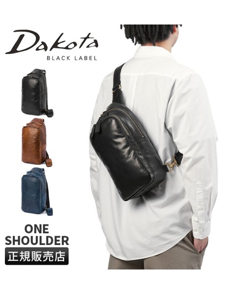 Dakota BLACK LABEL(ダコタブラックレーベル)/ダコタ ブラックレーベル ボディバッグ ワンショルダーバッグ メンズ 軽量 縦型 日本製 Dakota BLACK LABEL ホースト3 1623807/img01