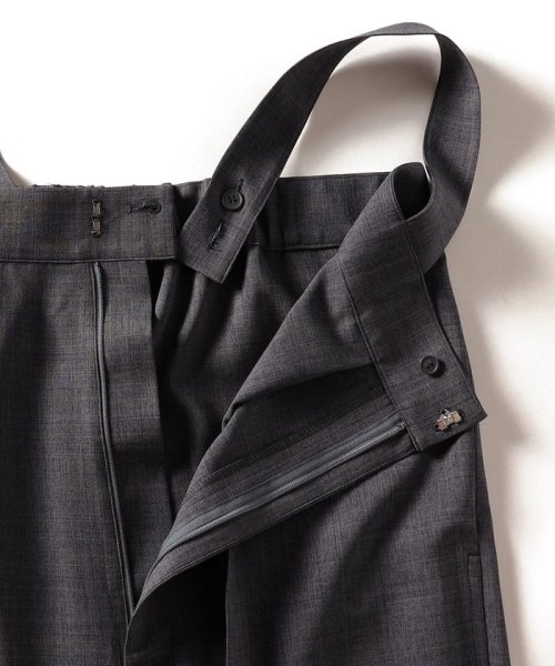 〈手洗い可能〉ワイド サロペット ◇ 