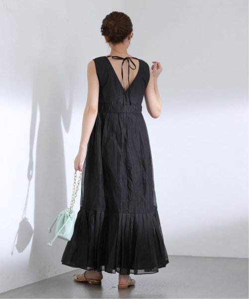 La Totalite(ラ　トータリテ)/【MARILYN MOON/マリリンムーン】sheer starched cotton dress/img03