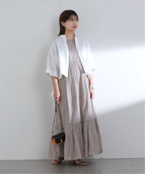 La Totalite(ラ　トータリテ)/【MARILYN MOON/マリリンムーン】sheer starched cotton dress/img04