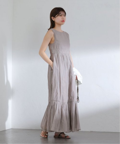 La Totalite(ラ　トータリテ)/【MARILYN MOON/マリリンムーン】sheer starched cotton dress/img06