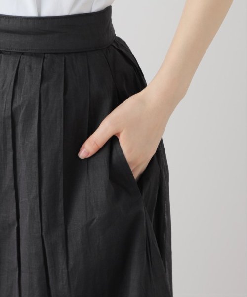La Totalite(ラ　トータリテ)/【MARILYN MOON/マリリンムーン】sheer starched cotton skirt/img10