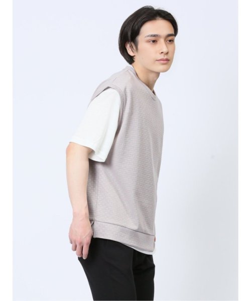 m.f.editorial(エムエフエディトリアル)/クルーネックベスト&半袖Tシャツ アンサンブル メンズ Tシャツ カットソー カジュアル インナー トップス ギフト プレゼント/img15