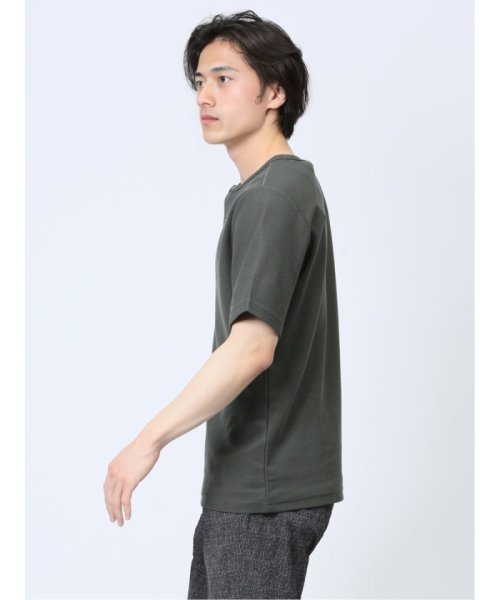 TAKA-Q(タカキュー)/ラッセル ヘンリーネック半袖Tシャツ/img11