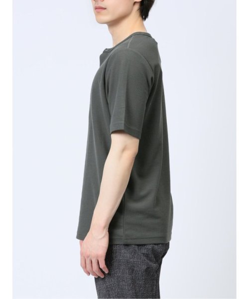 TAKA-Q(タカキュー)/ラッセル ヘンリーネック半袖Tシャツ/img15