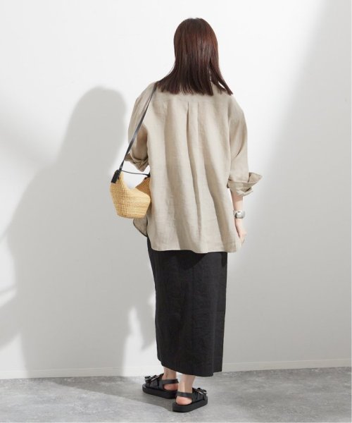 journal standard  L'essage (ジャーナルスタンダード　レサージュ)/《予約》リネンロングシャツ/img08