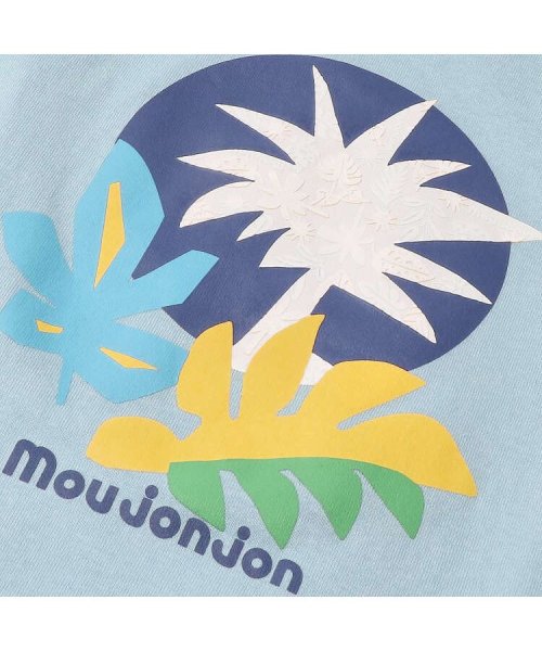 moujonjon(ムージョンジョン)/【子供服】 moujonjon (ムージョンジョン) ヤシの木柄ウォーターチェンジ半袖Tシャツ 80cm～140cm M32819/img04