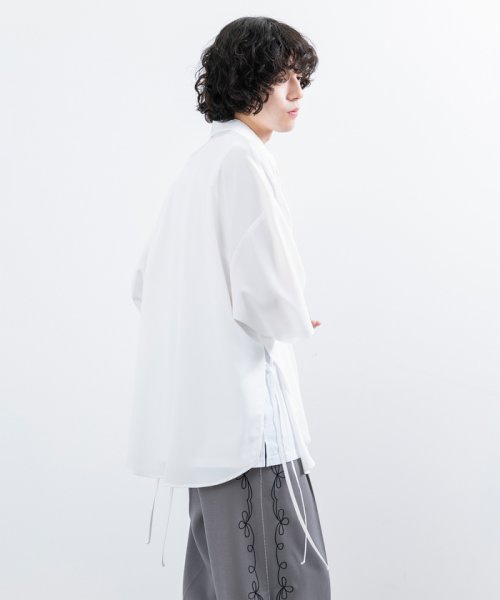 JUNRed(ジュンレッド)/【 UNISEX 】スリットコードハーフスリーブシャツ/img06