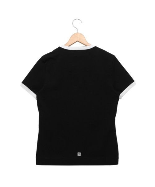 GIVENCHY(ジバンシィ)/ジバンシィ Tシャツ カットソー スリムフィットTシャツ アーキタイプ ロゴ ブラック ホワイト レディース GIVENCHY BW70BF3YAC 004/img02