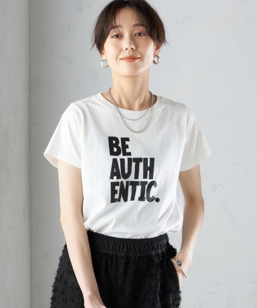 SHIPS WOMEN(シップス　ウィメン)/【SHIPS別注】81BRANCA:バリエーション ロゴ TEE ◇/img36