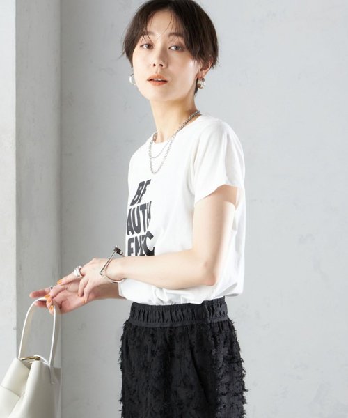 SHIPS WOMEN(シップス　ウィメン)/【SHIPS別注】81BRANCA:バリエーション ロゴ TEE ◇/img39