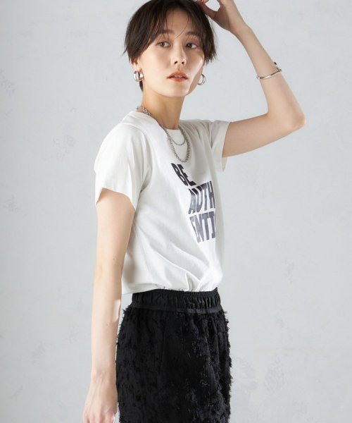 SHIPS WOMEN(シップス　ウィメン)/【SHIPS別注】81BRANCA:バリエーション ロゴ TEE ◇/img41