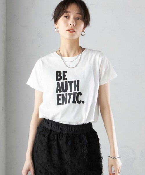 SHIPS WOMEN(シップス　ウィメン)/【SHIPS別注】81BRANCA:バリエーション ロゴ TEE ◇/img42