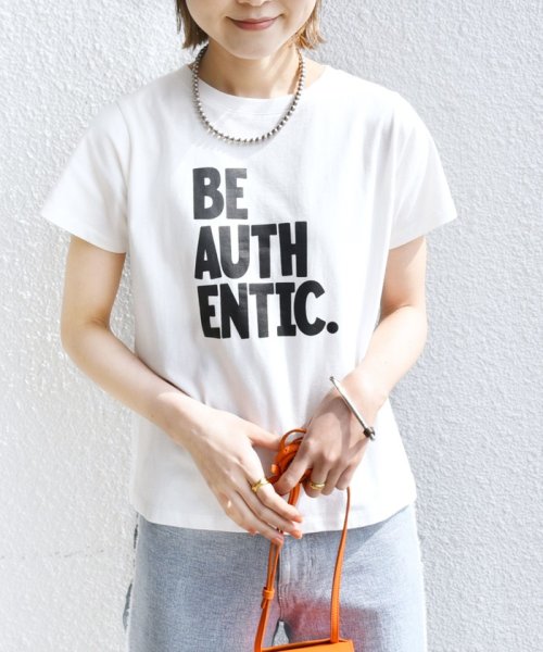 SHIPS WOMEN(シップス　ウィメン)/【SHIPS別注】81BRANCA:バリエーション ロゴ TEE ◇/img47