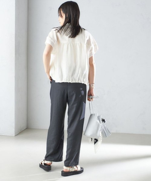 SHIPS WOMEN(シップス　ウィメン)/〈手洗い可能〉ツイル ドロスト パンツ 24SS ◇/img57