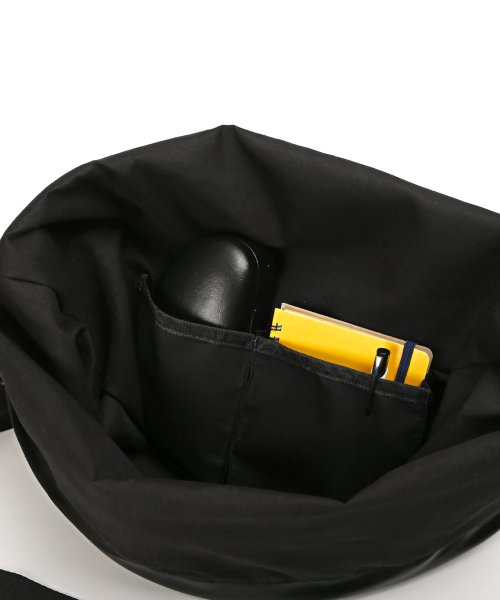 LUXSTYLE(ラグスタイル)/REGiSTA(レジスタ)PUレザードローストリングショルダーバッグ/ショルダーバッグ メンズ 鞄 バッグ かばん PUレザー フェイクレザー/img11