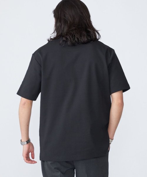 SHIPS MEN(シップス　メン)/*SHIPS:〈接触冷感・吸水速乾等〉STORATECH(TM）ワンポイントロゴ スムース Tシャツ/img11