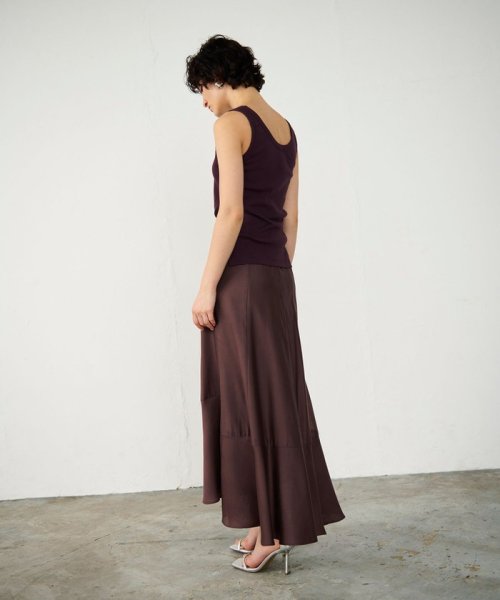 イレギュラーヘムスカート 