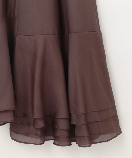 イレギュラーヘムスカート 