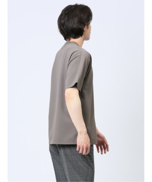 TAKA-Q(タカキュー)/ふくれストライプ クルーネック半袖Tシャツ メンズ Tシャツ カットソー カジュアル インナー トップス ギフト プレゼント/img07