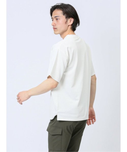 TAKA-Q(タカキュー)/ふくれストライプ クルーネック半袖Tシャツ/img14
