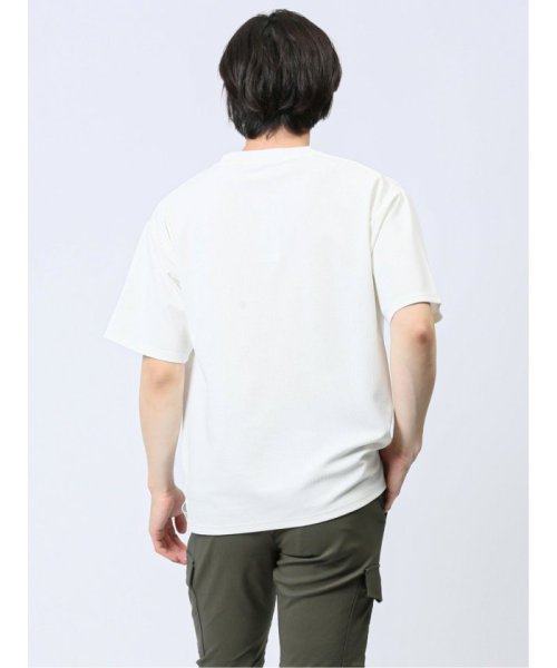 TAKA-Q(タカキュー)/ふくれストライプ クルーネック半袖Tシャツ メンズ Tシャツ カットソー カジュアル インナー トップス ギフト プレゼント/img15